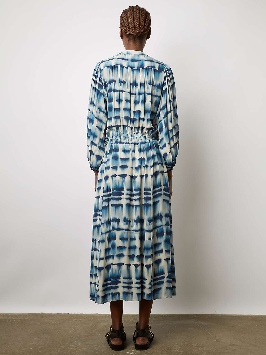 Buy Gerard Darel Ellya Midi Dress, Ink Online at johnlewis.com