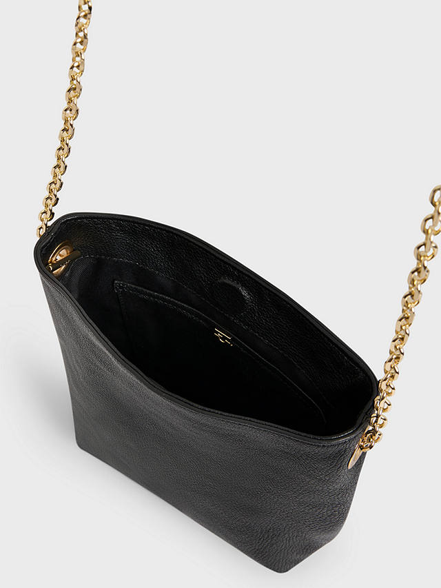 Gerard Darel Mini Charlotte Leather Handbag, Black