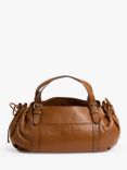 Gerard Darel St Germain Leather Shoulder Bag, Cognac
