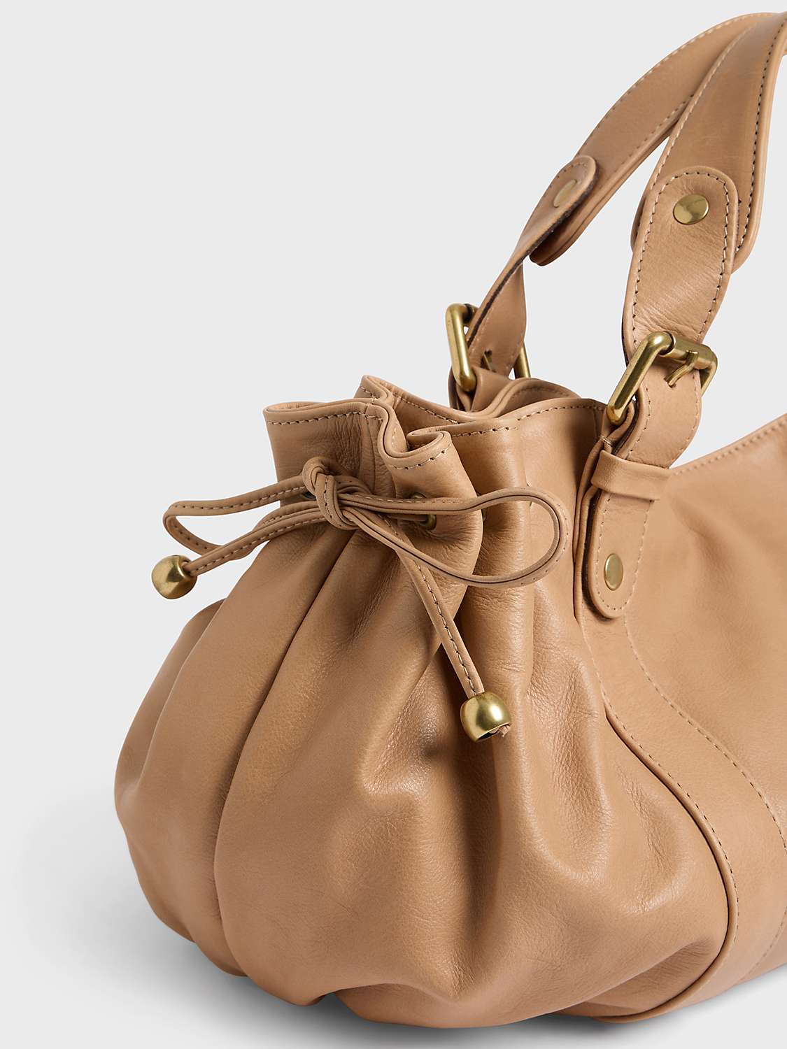 Buy Gerard Darel 24H Leather Shoulder Bag Online at johnlewis.com