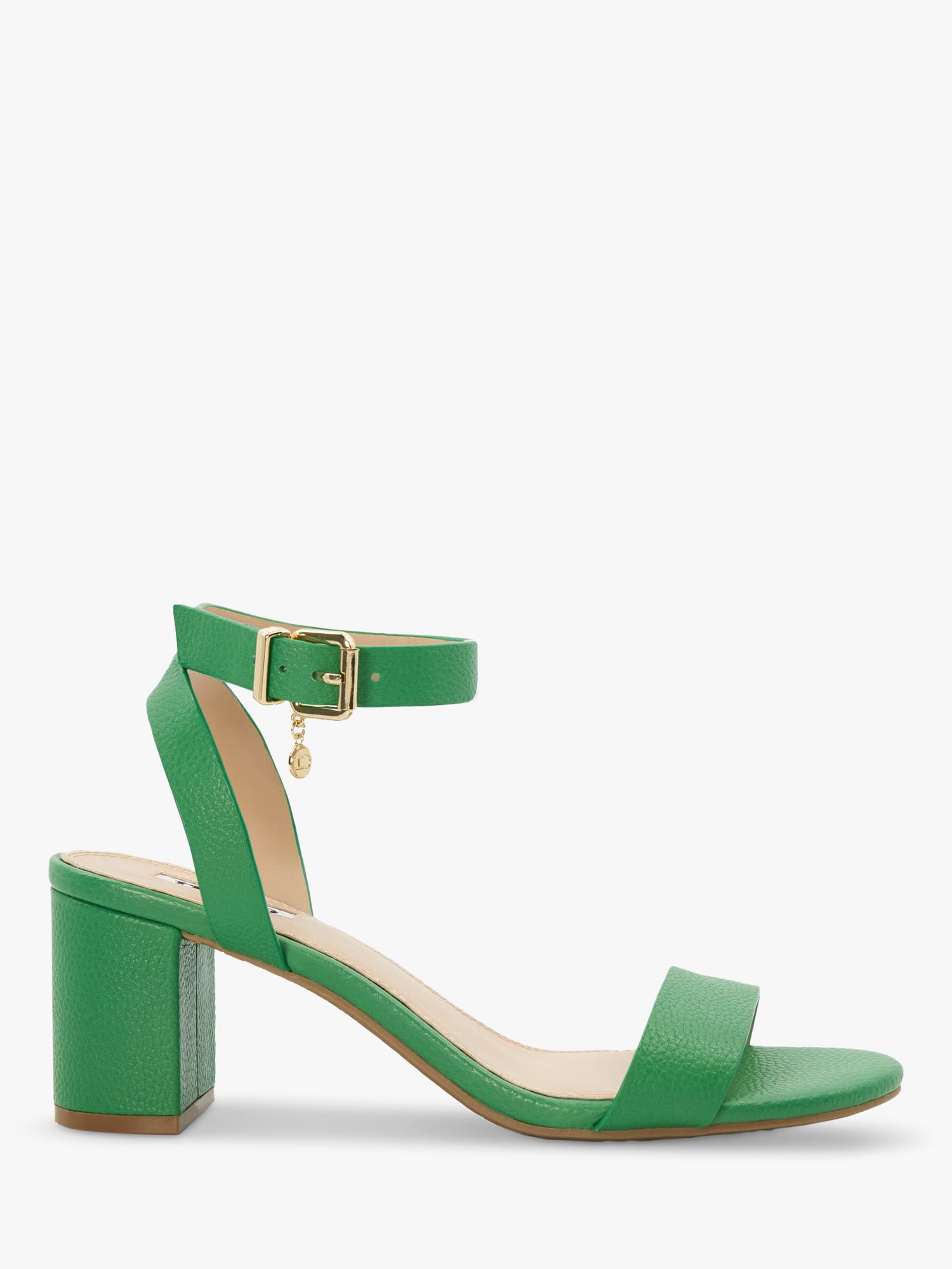 Dark green best sale heeled sandals