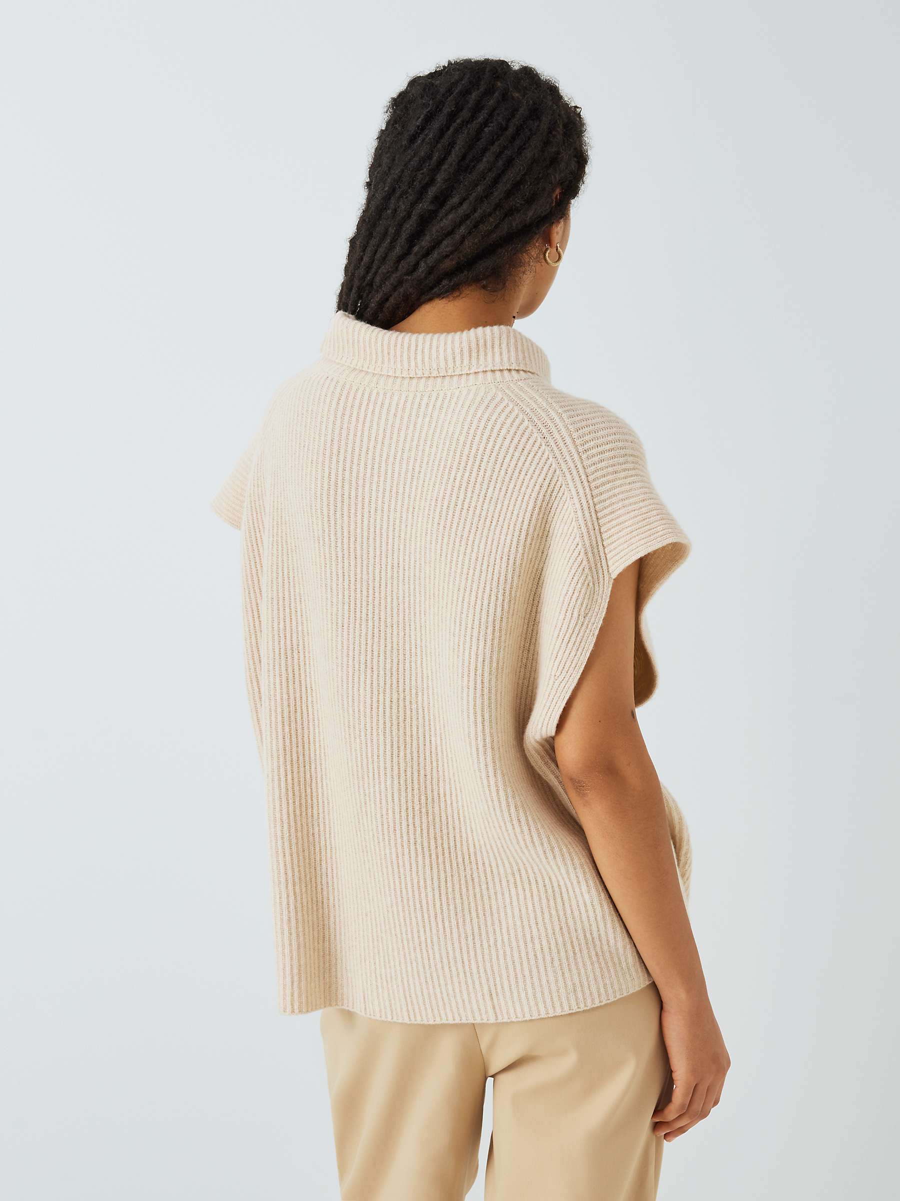 Buy Weekend MaxMara POLO Knitted Tank, Natural Online at johnlewis.com