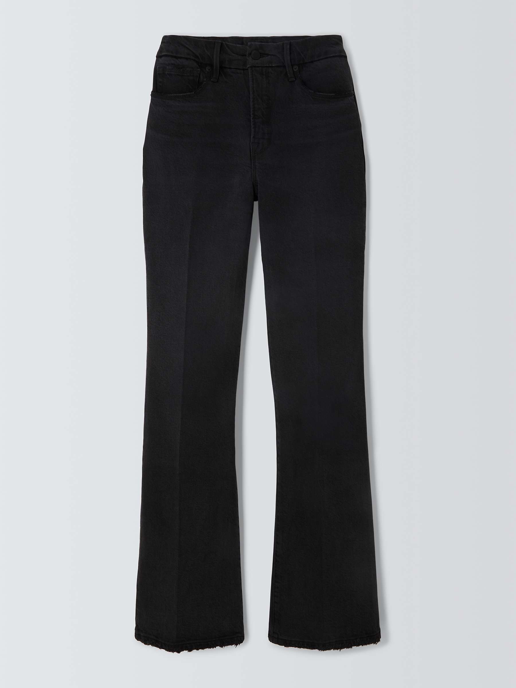 Buy Good American Good Classic Bootcut Jeans, Black Online at johnlewis.com