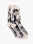 Tutti & Co Wildflower & Driftwood Patterned Socks, Pack of 2, Black/Multi