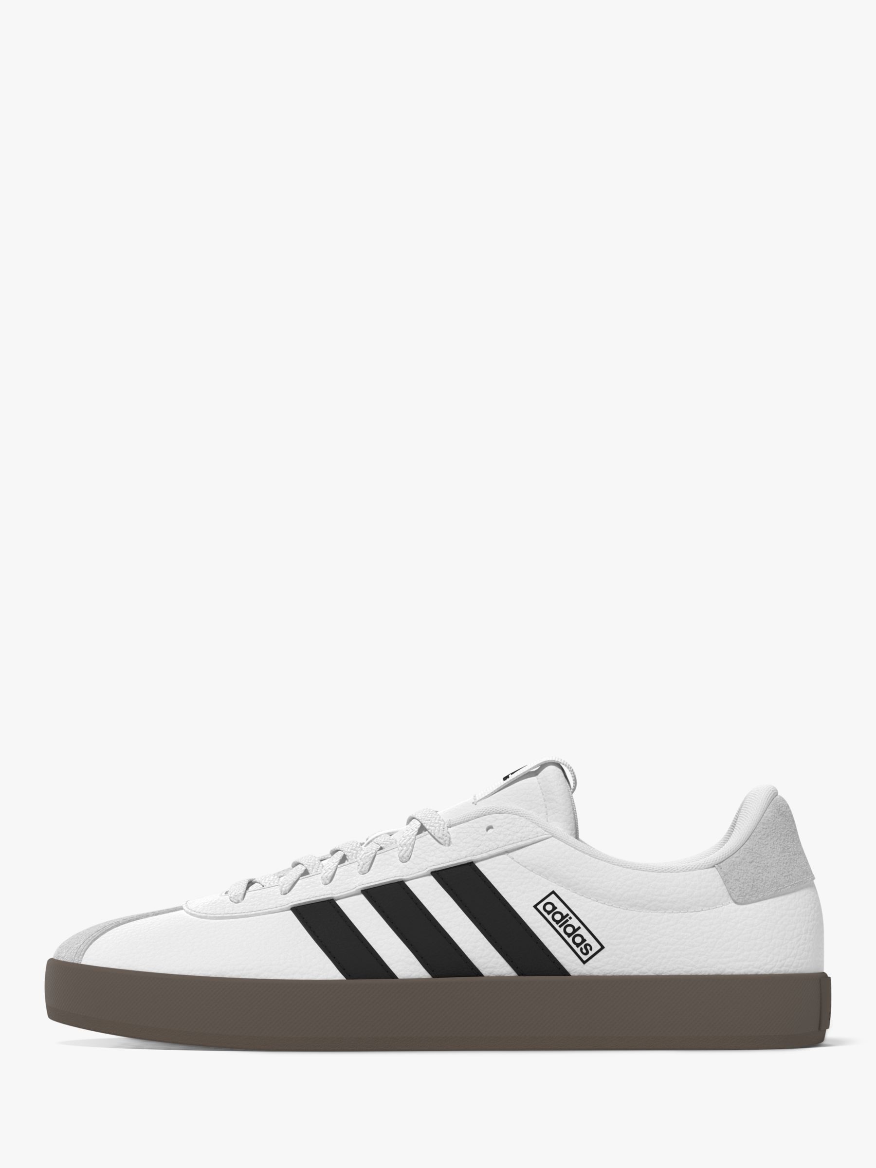 Buy adidas VL Court Contrast Sole Trainers Online at johnlewis.com