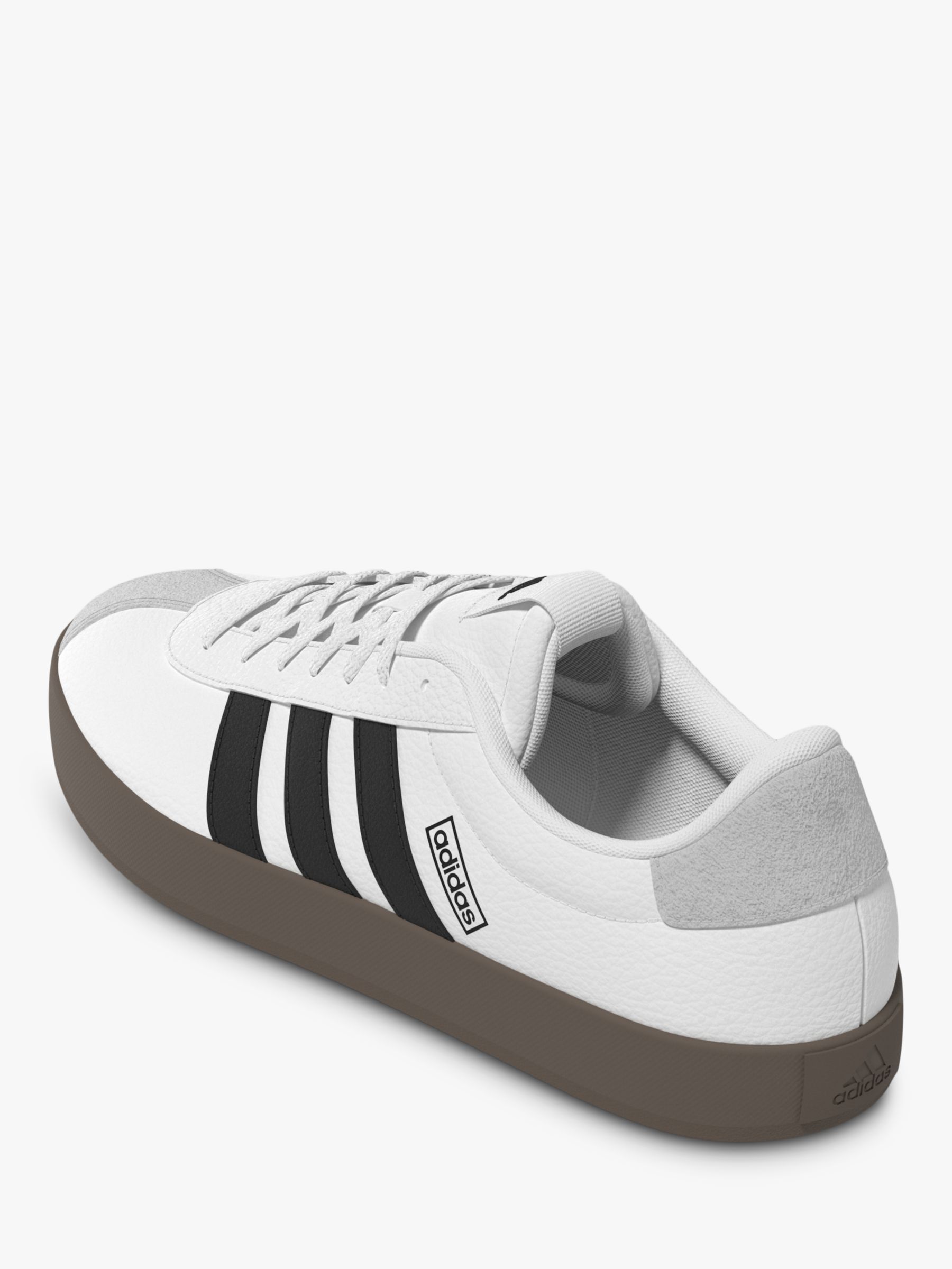 Buy adidas VL Court Contrast Sole Trainers Online at johnlewis.com