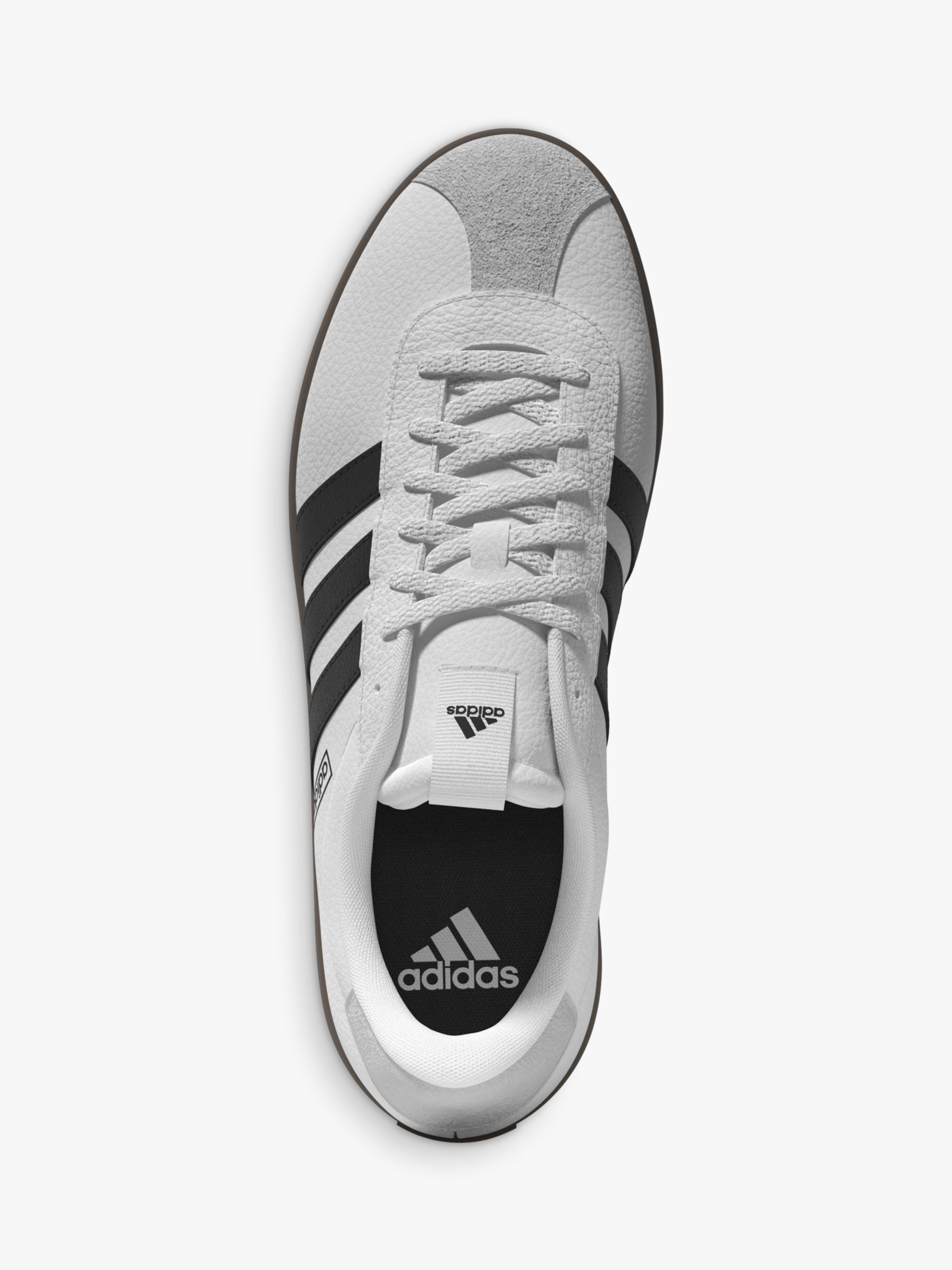 Buy adidas VL Court Contrast Sole Trainers Online at johnlewis.com