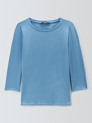 Weekend MaxMara Multia 3/4 Sleeve T-Shirt, Blue