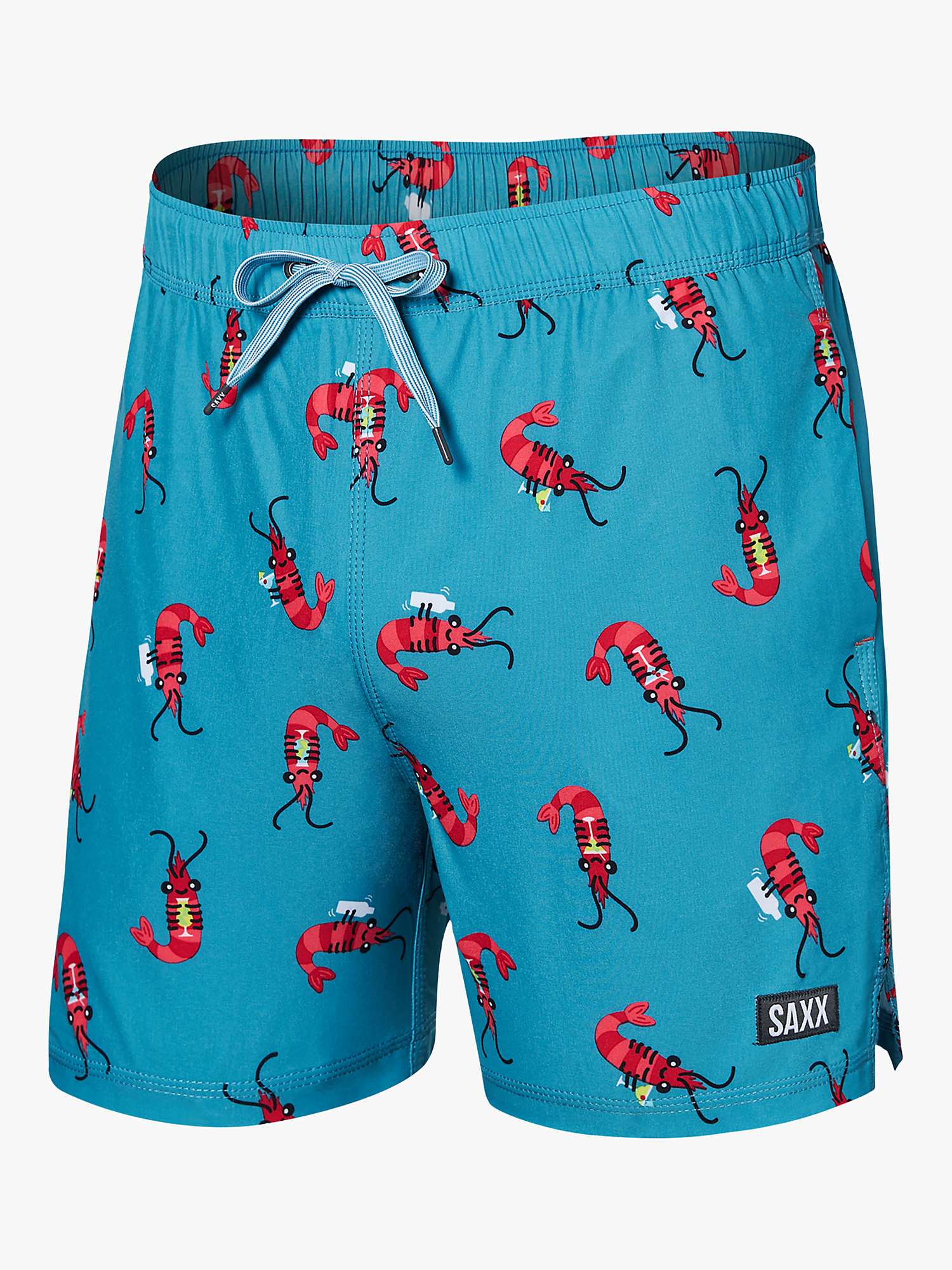 Buy SAXX Oh Buoy 2-in-1 Swim Shorts, Blue/Multi Online at johnlewis.com