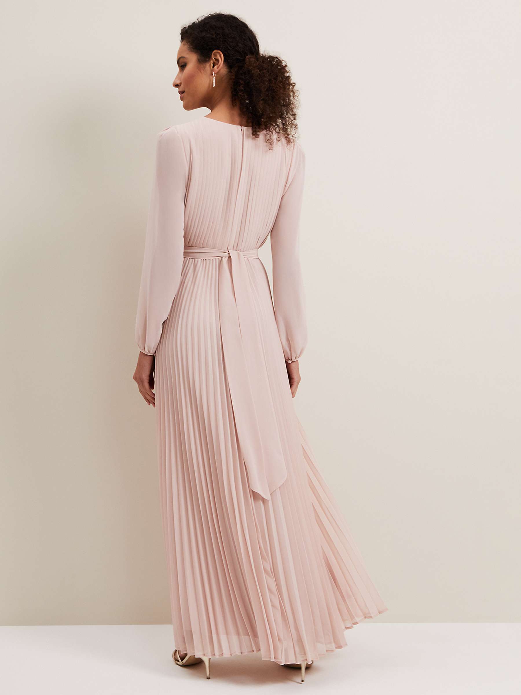 Buy Phase Eight Alecia Pleated Maxi Dress Online at johnlewis.com