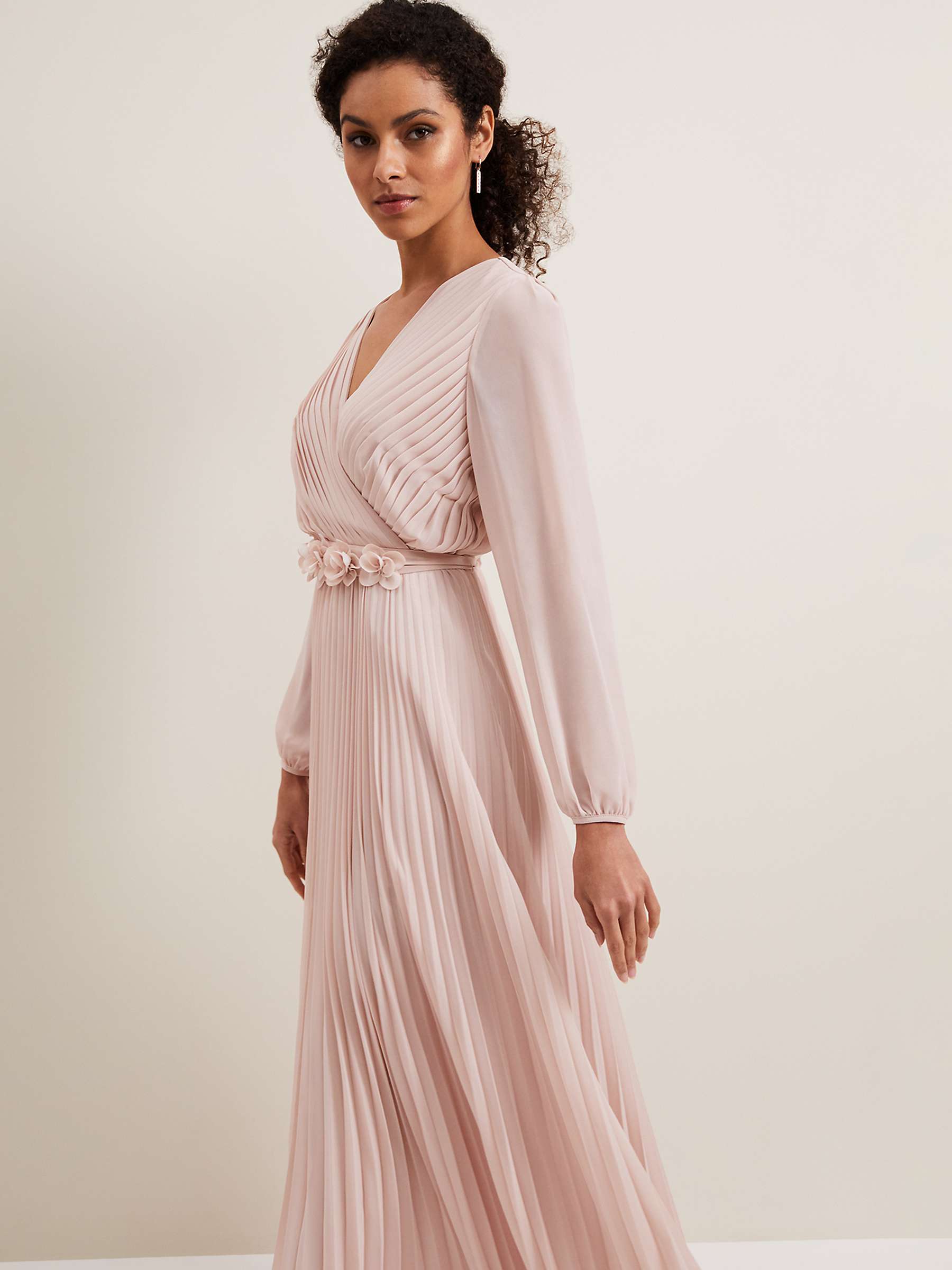 Buy Phase Eight Alecia Pleated Maxi Dress Online at johnlewis.com