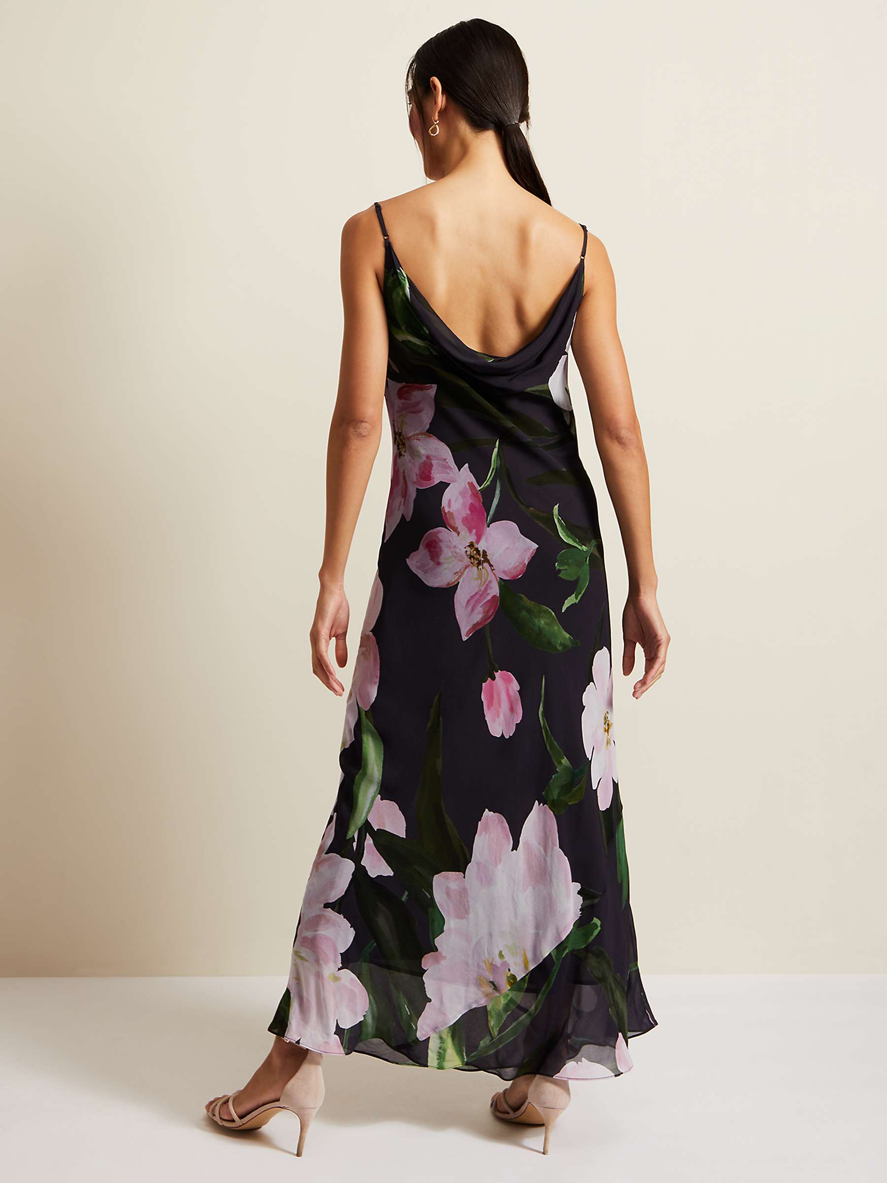 Buy Phase Eight Esther Floral Print Maxi Dress, Multi Online at johnlewis.com