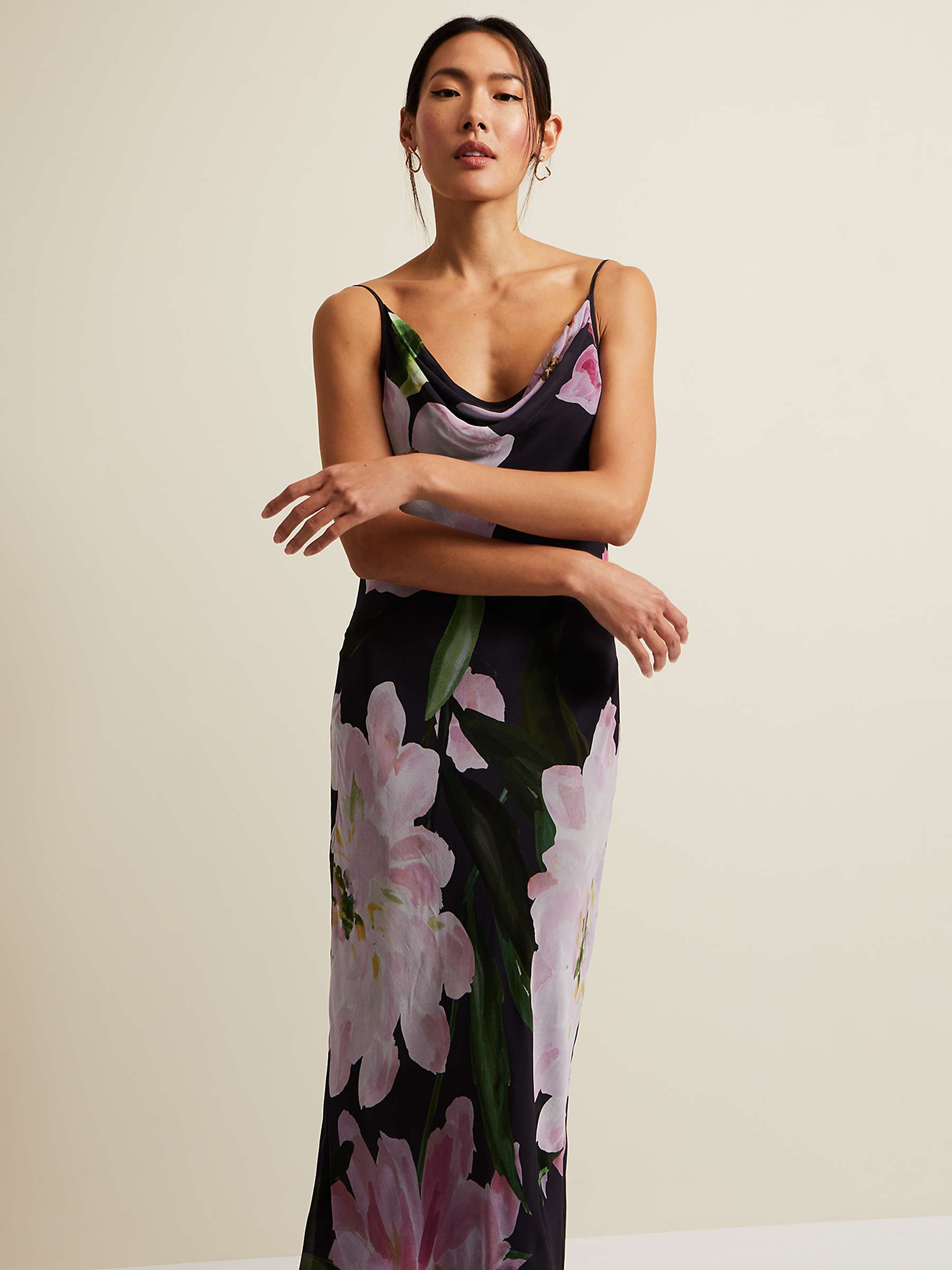 Buy Phase Eight Esther Floral Print Maxi Dress, Multi Online at johnlewis.com