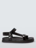 AND/OR Leap Leather Footbed Sandals