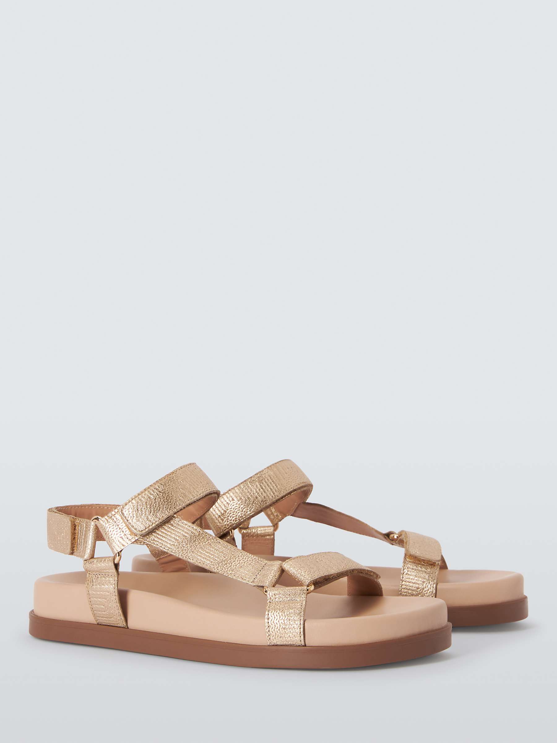 Buy AND/OR Leap Leather Footbed Sandals Online at johnlewis.com