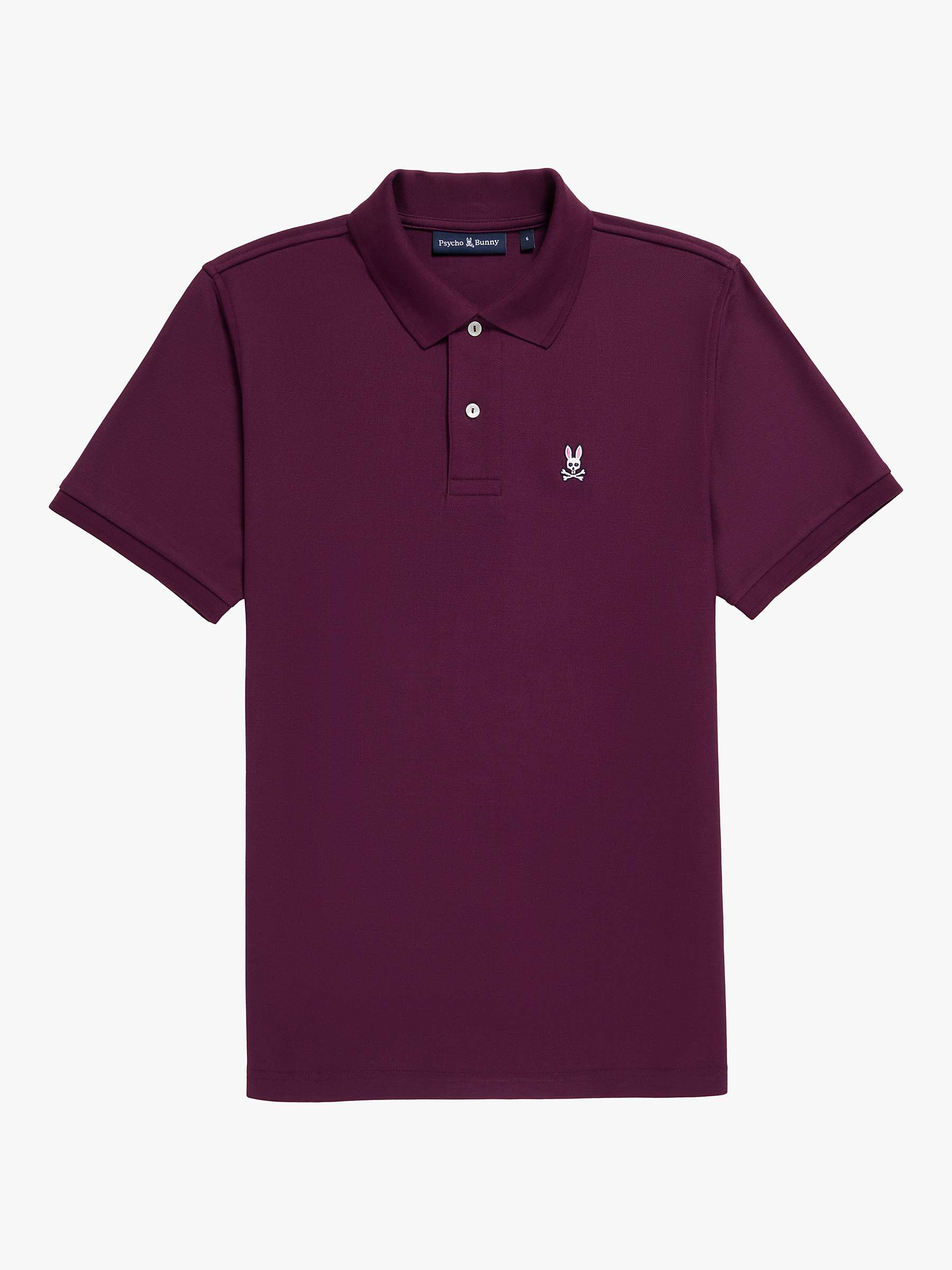 Buy Psycho Bunny Classic Pique Polo Shirt Online at johnlewis.com