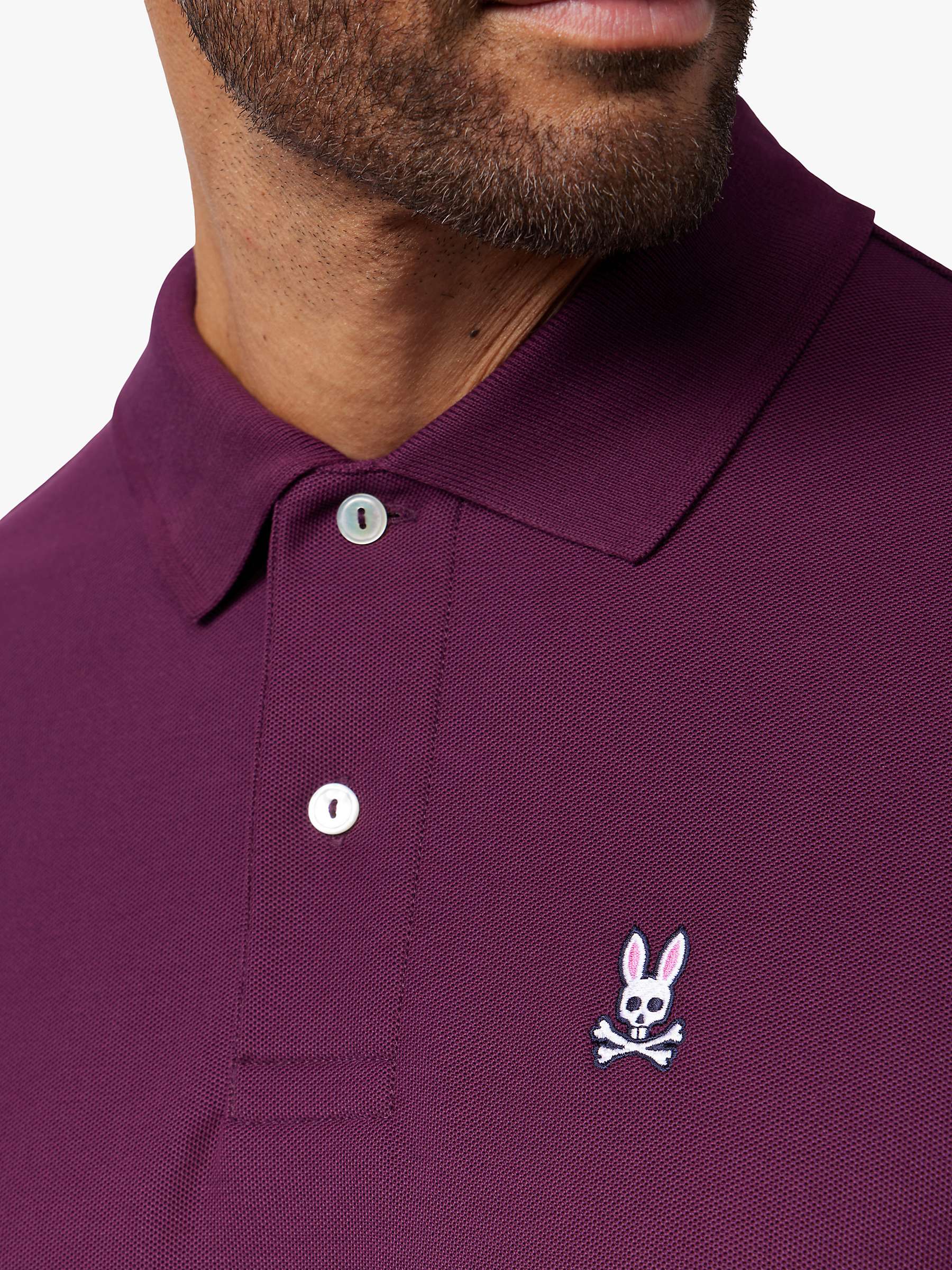 Buy Psycho Bunny Classic Pique Polo Shirt Online at johnlewis.com