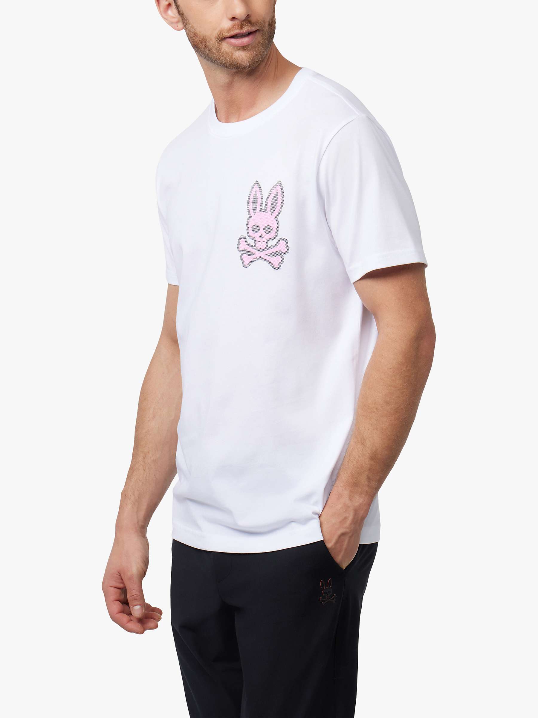 Buy Psycho Bunny Lancaster Cross Bunny T-Shirt Online at johnlewis.com