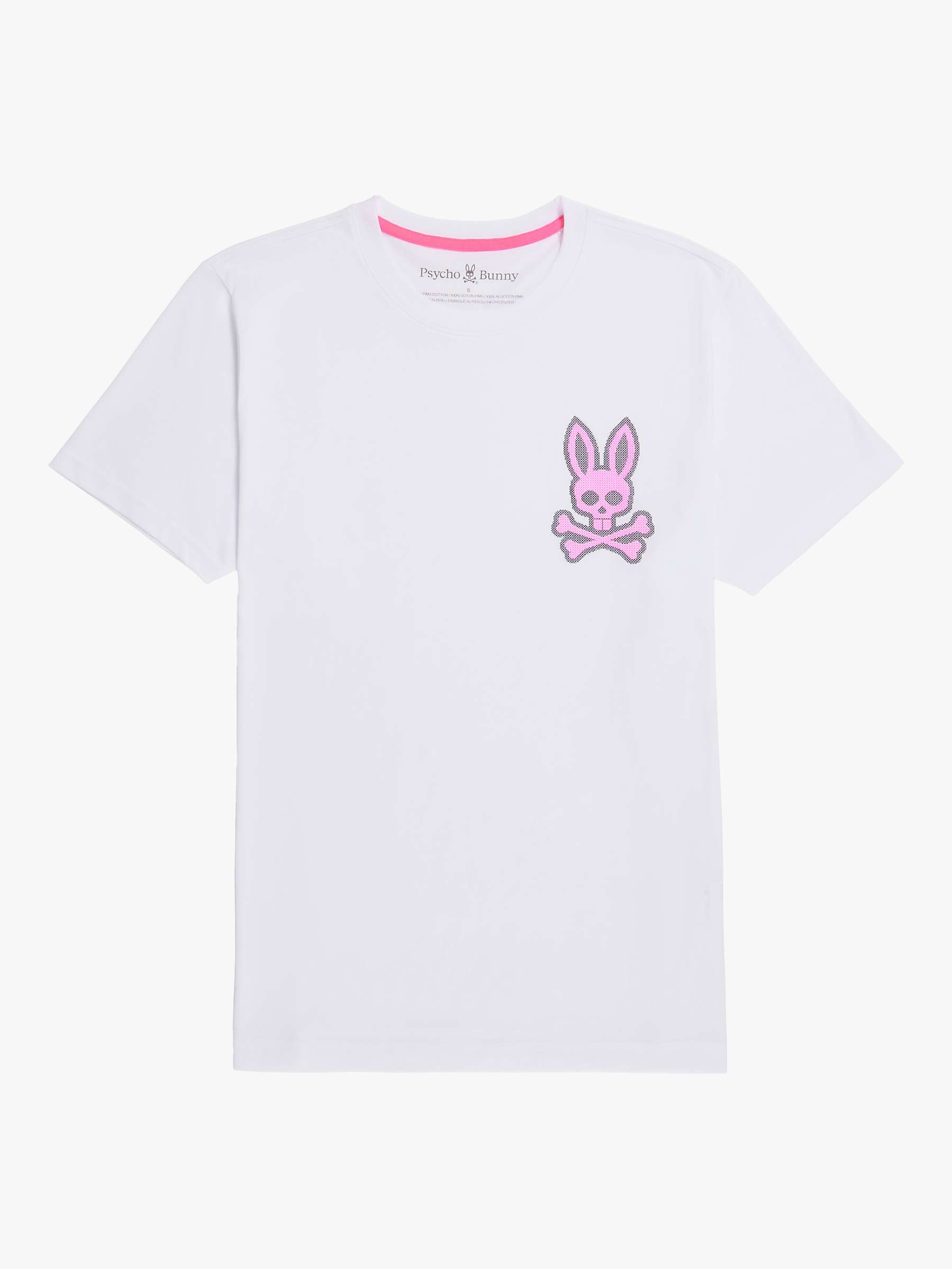 Buy Psycho Bunny Lancaster Cross Bunny T-Shirt Online at johnlewis.com