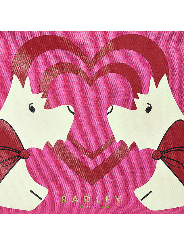 Radley Fair Valentine's Small Open Top Grab Bag, Coulis