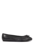 Tommy Hilfiger Essential Leather Ballerina Pumps, Black