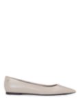 Tommy Hilfiger Essential Pointed Toe Leather Pumps, Smooth Taupe