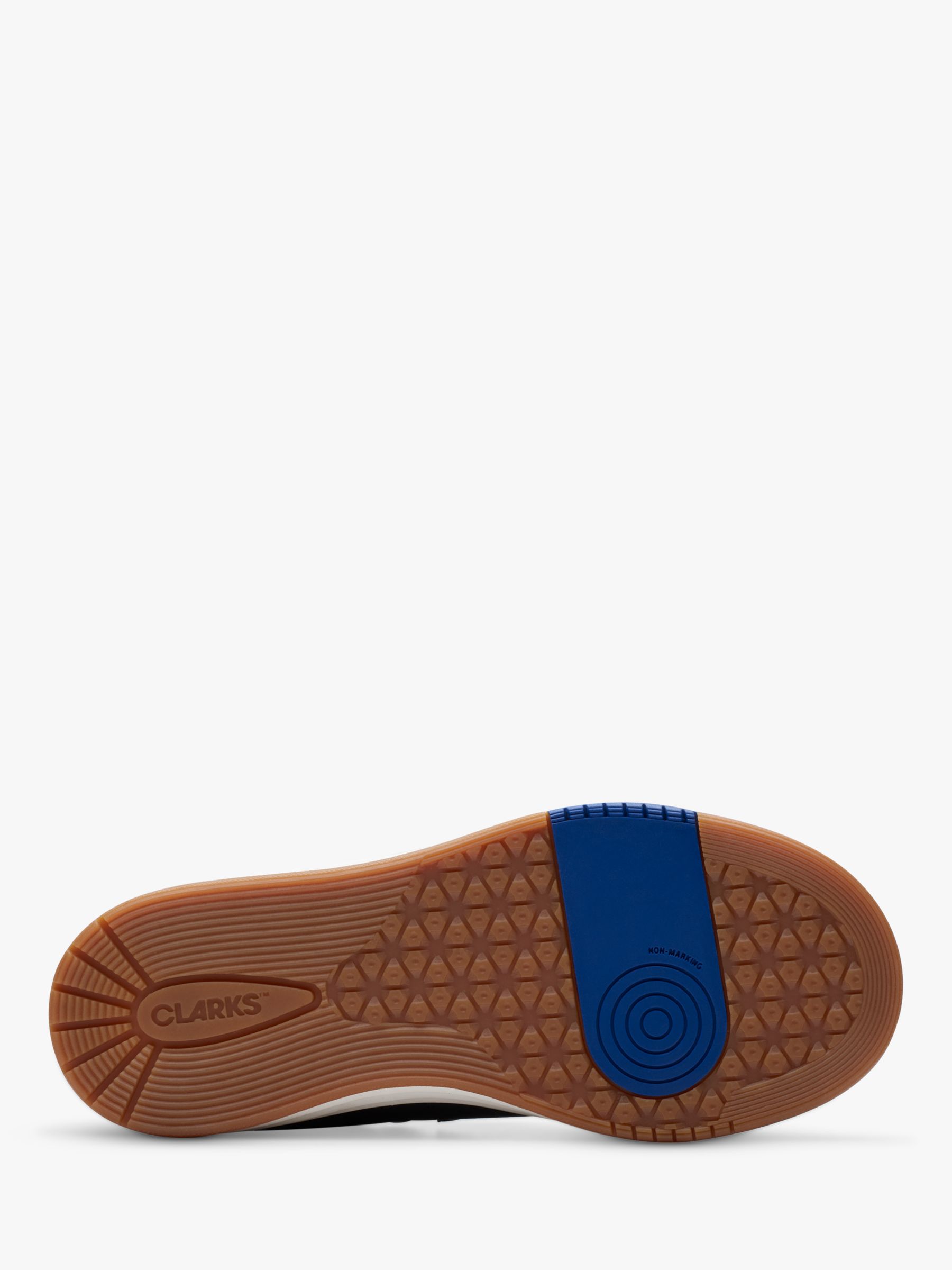 Buy Clarks Kids' Urban Solo Leather Riptape Trainers Online at johnlewis.com