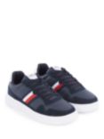 Tommy Hilfiger Mix Stripes Leather Blend Trainers