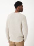 Crew Clothing Wilden Wool Blend Waffle Stitch Knit Jumper, Oatmeal