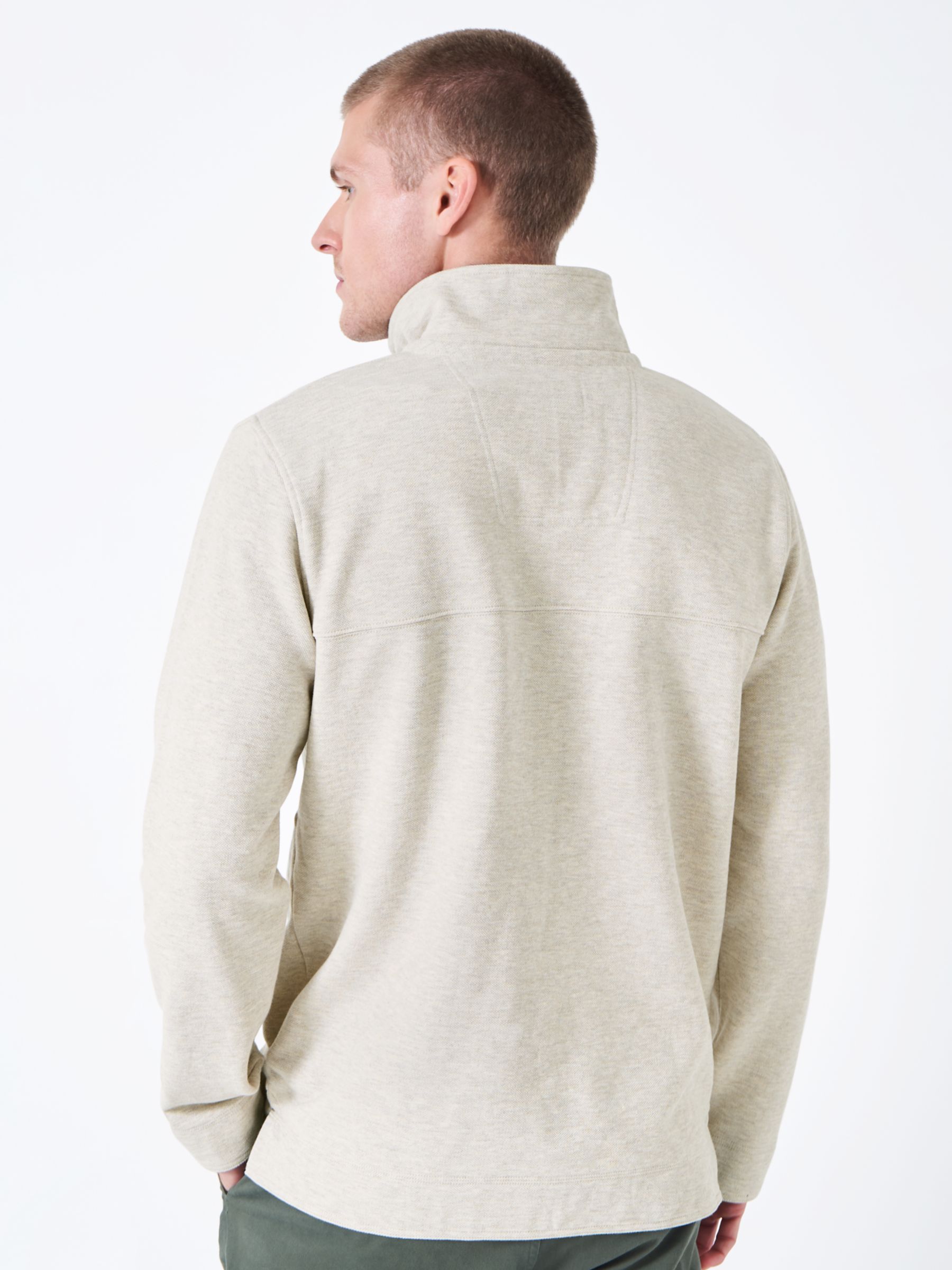 Buy Crew Clothing Padstow Pique Jumper Online at johnlewis.com
