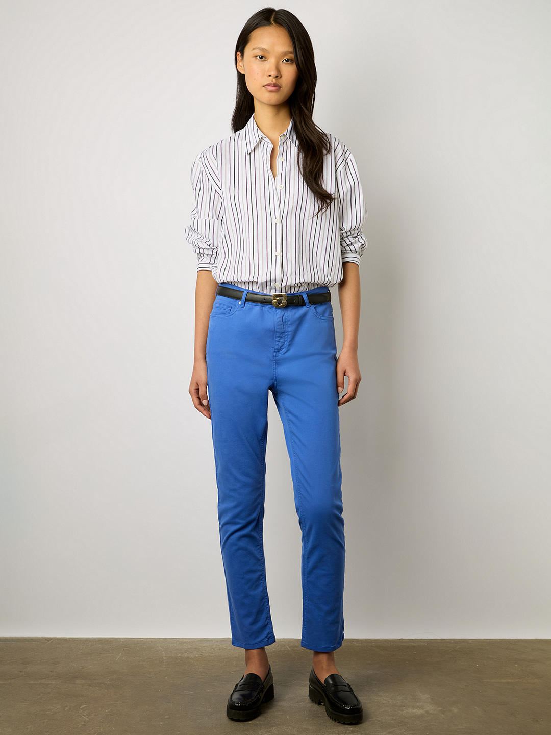 Gerard Darel Carli Cotton Blend Jeans, Blue