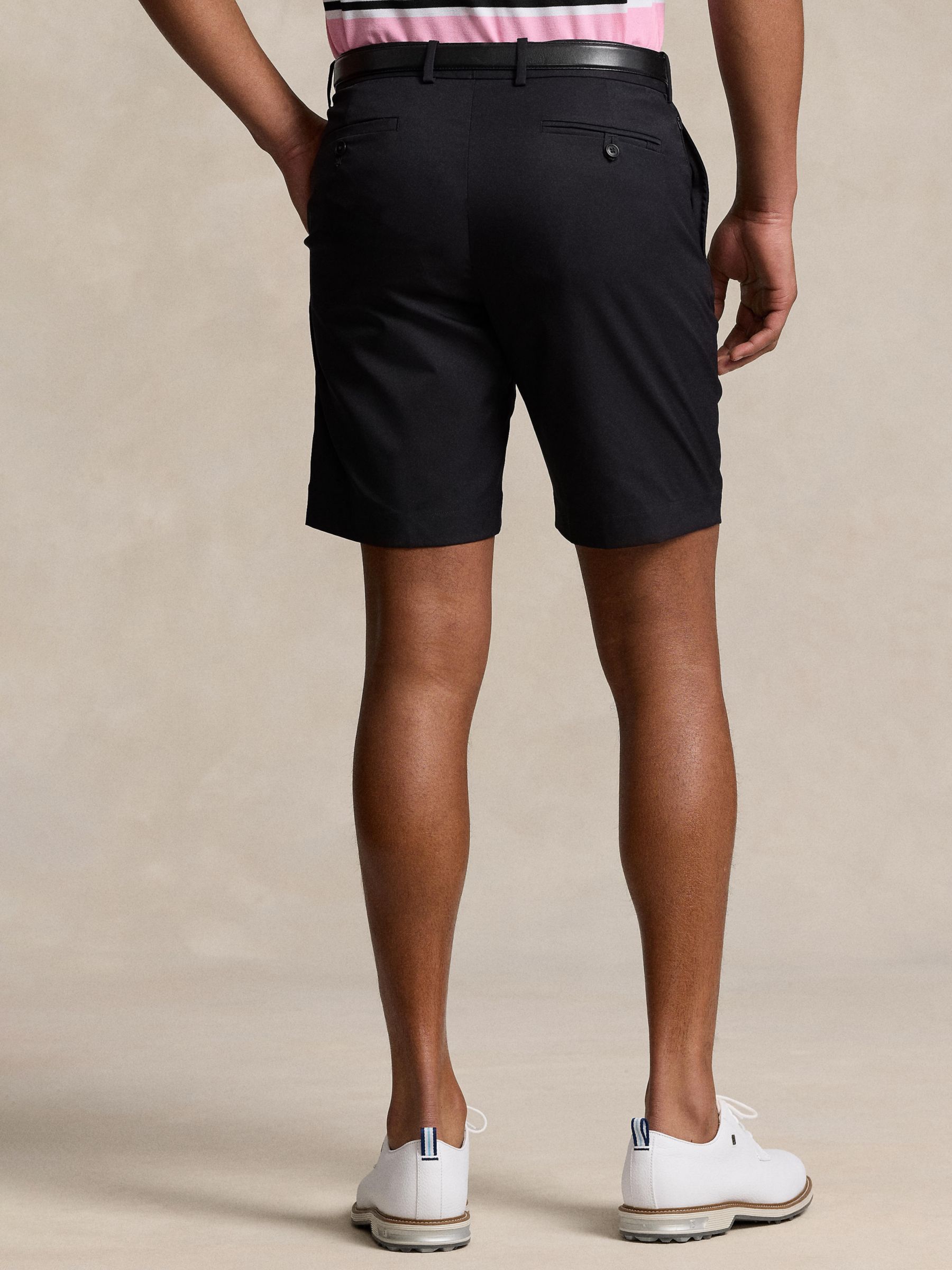 Ralph Lauren 9-Inch Tailored Fit Featherweight Short, Polo Black, 32R
