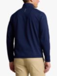 Polo Golf Ralph Lauren Performance Jersey Quarter Zip Pullover, Navy, Navy