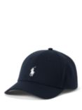 Ralph Lauren Classic Twill Logo Hat, Oxford Blue