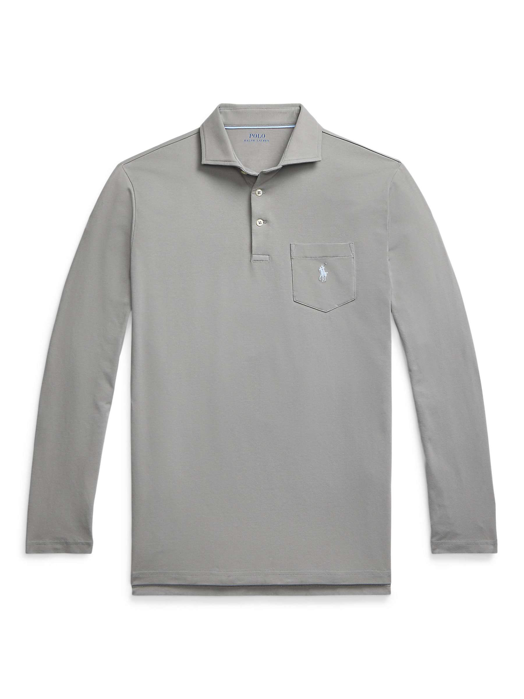 Buy Ralph Lauren Vintage Inspired Lisle Polo Shirt, Grey Online at johnlewis.com