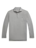 Ralph Lauren Vintage Inspired Lisle Polo Shirt, Grey, Grey