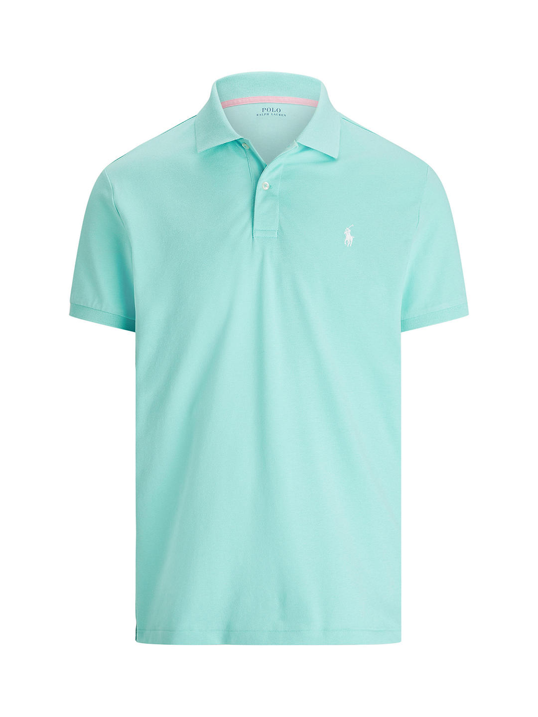 Polo Golf Ralph Lauren Tailored Fit Performance Mesh Polo Shirt, Light Mint