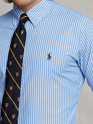 Ralph Lauren Long Sleeve Stripe Shirt, Blue/White