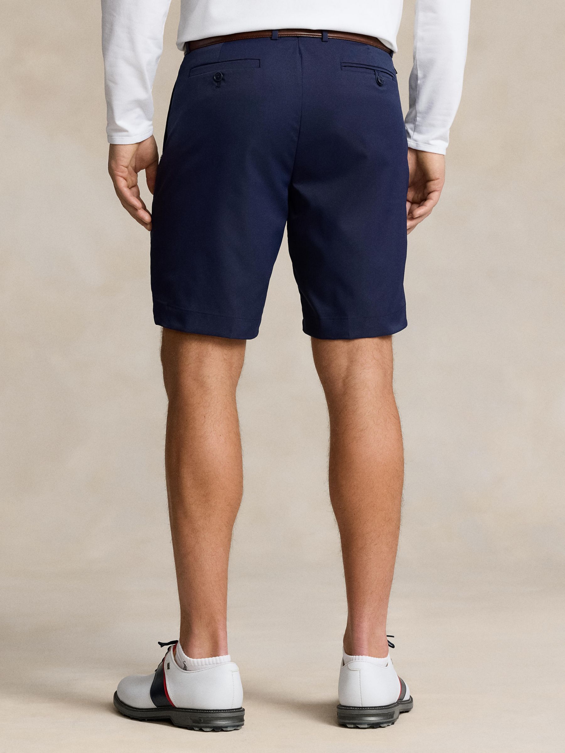 Ralph Lauren 9-Inch Tailored Fit Shorts, Navy, 30R