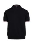 Polo Golf Ralph Lauren Performance Polo Collar Jumper, Black/White