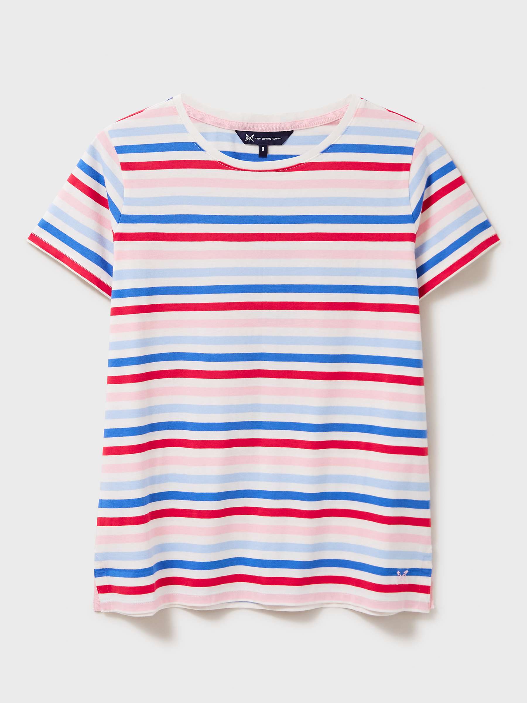 Buy Crew Clothing Breton Striped Jersey T-Shirt, Multi Online at johnlewis.com