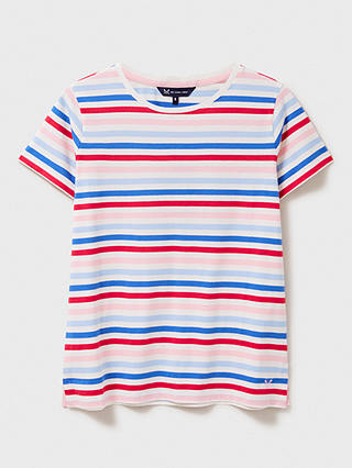 Crew Clothing Breton Striped Jersey T-Shirt, Multi
