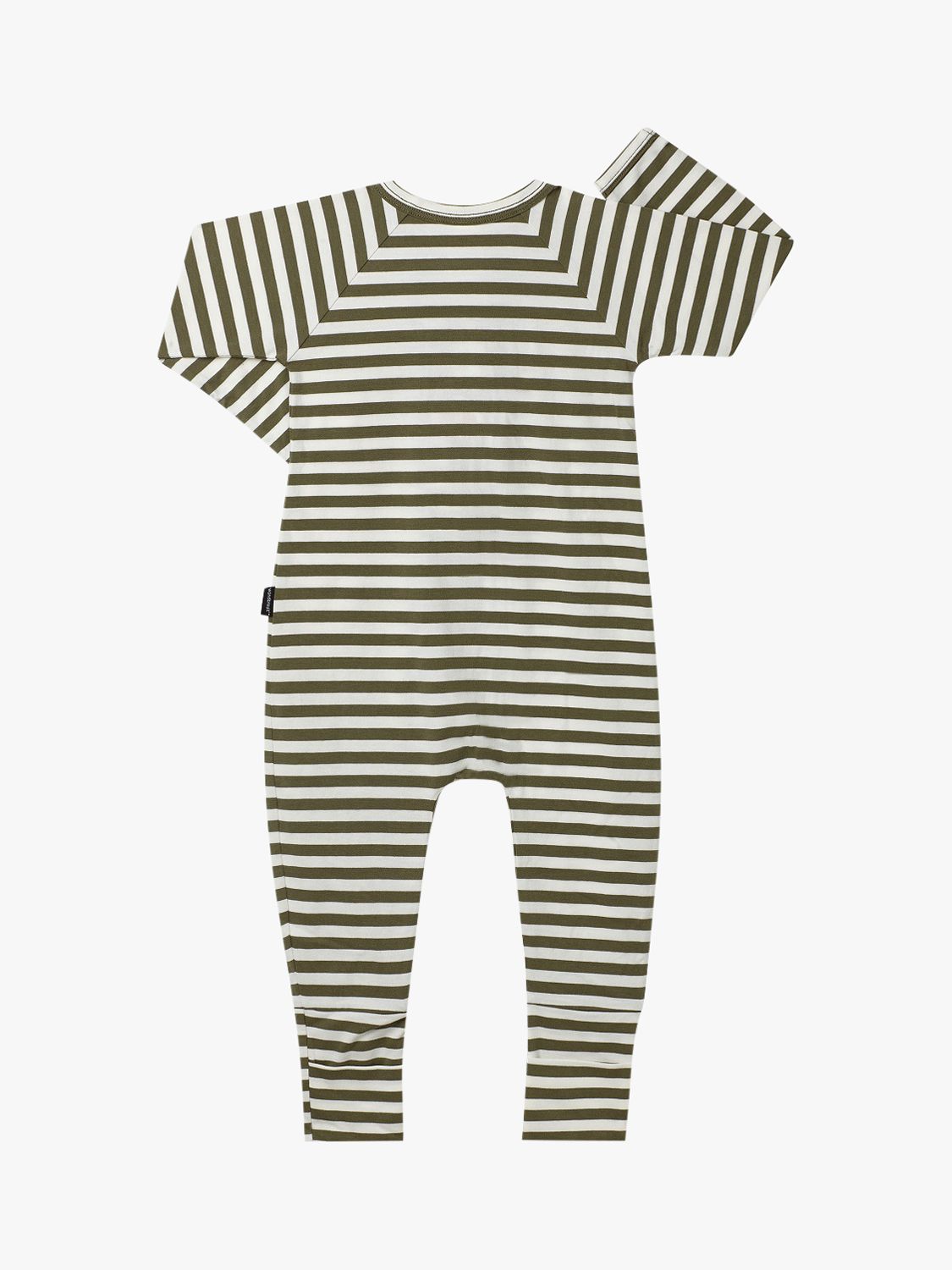 Bonds Baby Zippy Print Zip Through Wondersuit, Khaki/Multi, 0-3 months