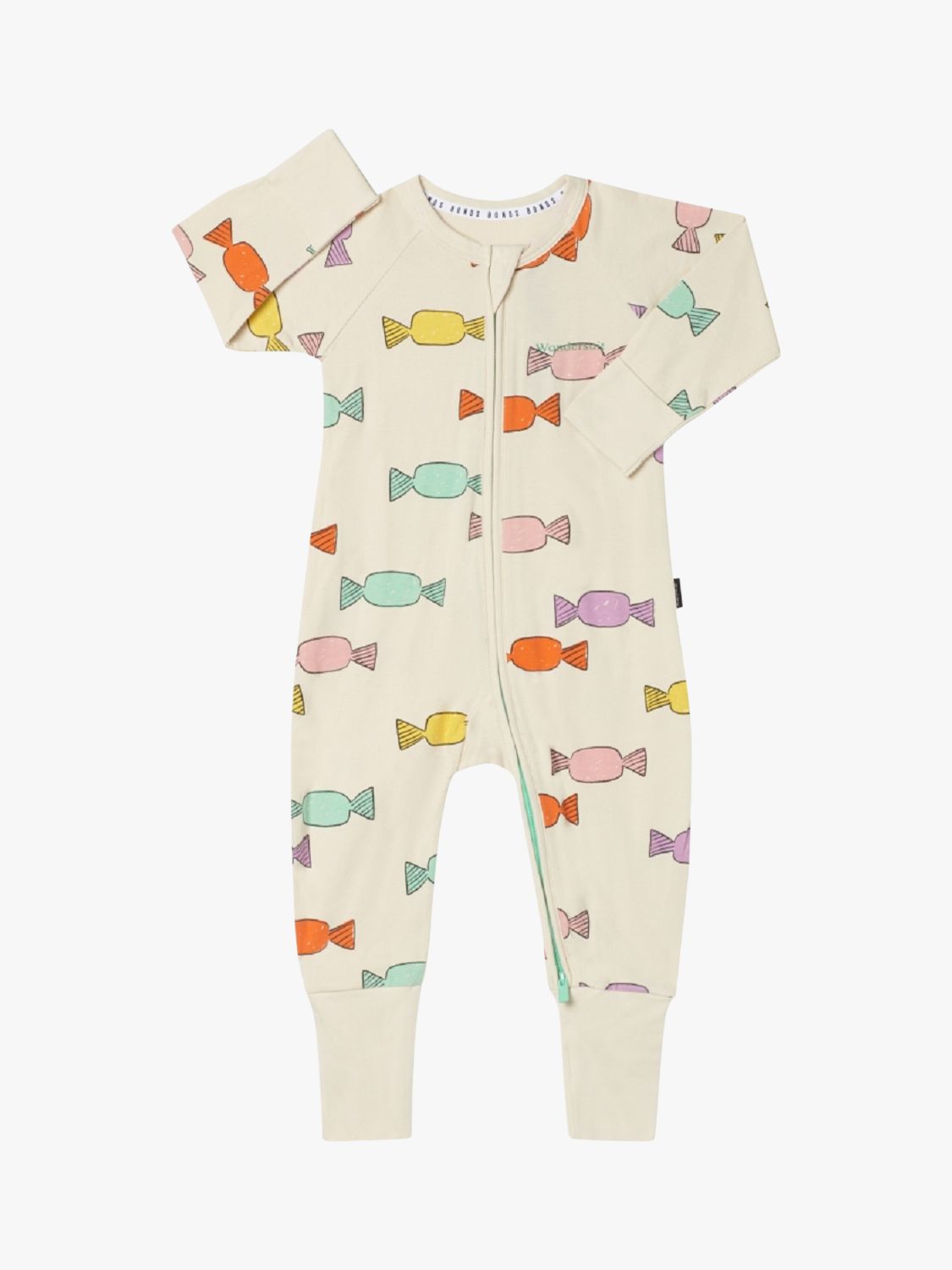 Bonds Baby Zippy Print Zip Through Wondersuit, Sweets/Multi at John ...