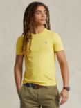 Polo Ralph Lauren Custom Slim Fit Jersey Crewneck T-Shirt, Oasis Yellow