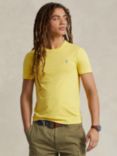 Ralph Lauren Custom Slim Fit Jersey Crewneck T-Shirt, Yellow