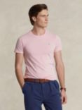Ralph Lauren Slim Fit Jersey Crew Neck T-Shirt, Garden Pink/C5140
