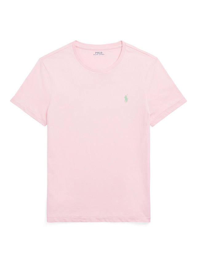 Polo Ralph Lauren Custom Slim Fit Jersey Crewneck T-Shirt, Garden Pink
