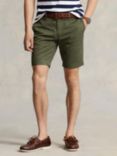 Polo Ralph Lauren Stretch Slim Fit Chino Shorts, Fossil Green