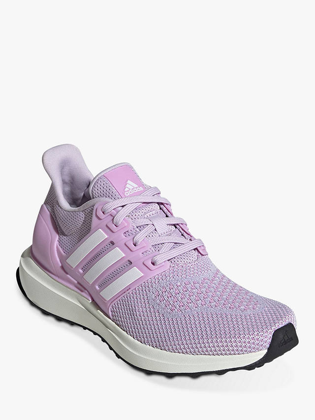 adidas Kids' Ubounce DNA Lace Up Trainers, Pink/White